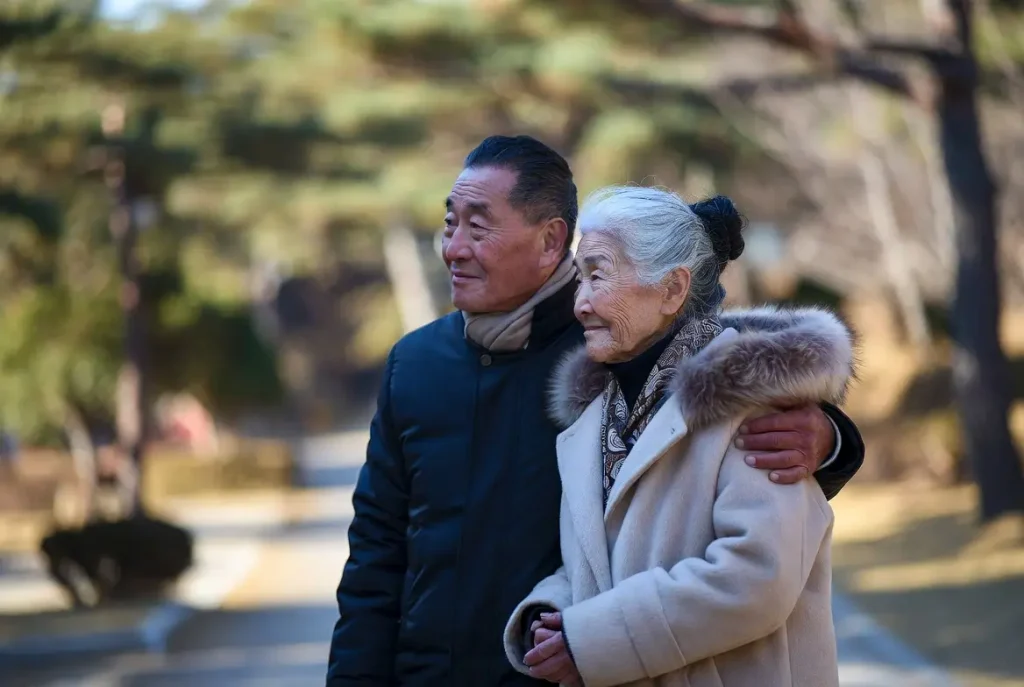 노년 의 사랑이
